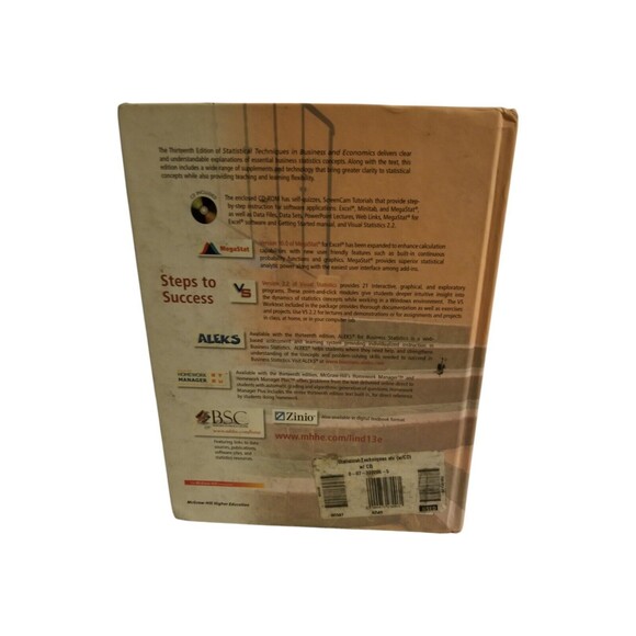 Statistical Techniques in Business And Economics- Lind, 9780073030227, hardcover - Picture 10 of 12